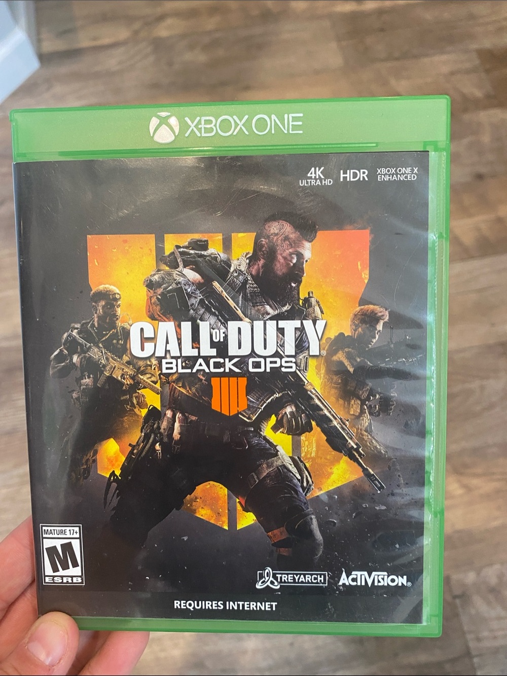 Call of Duty: Black Ops 4 - Xbox One (Black & Orange) by Activision